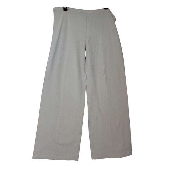 Lydia's Seaside Collection  Large Drawstring‎ w/Seashell Bead Wide Leg Pants - Picture 2 of 8